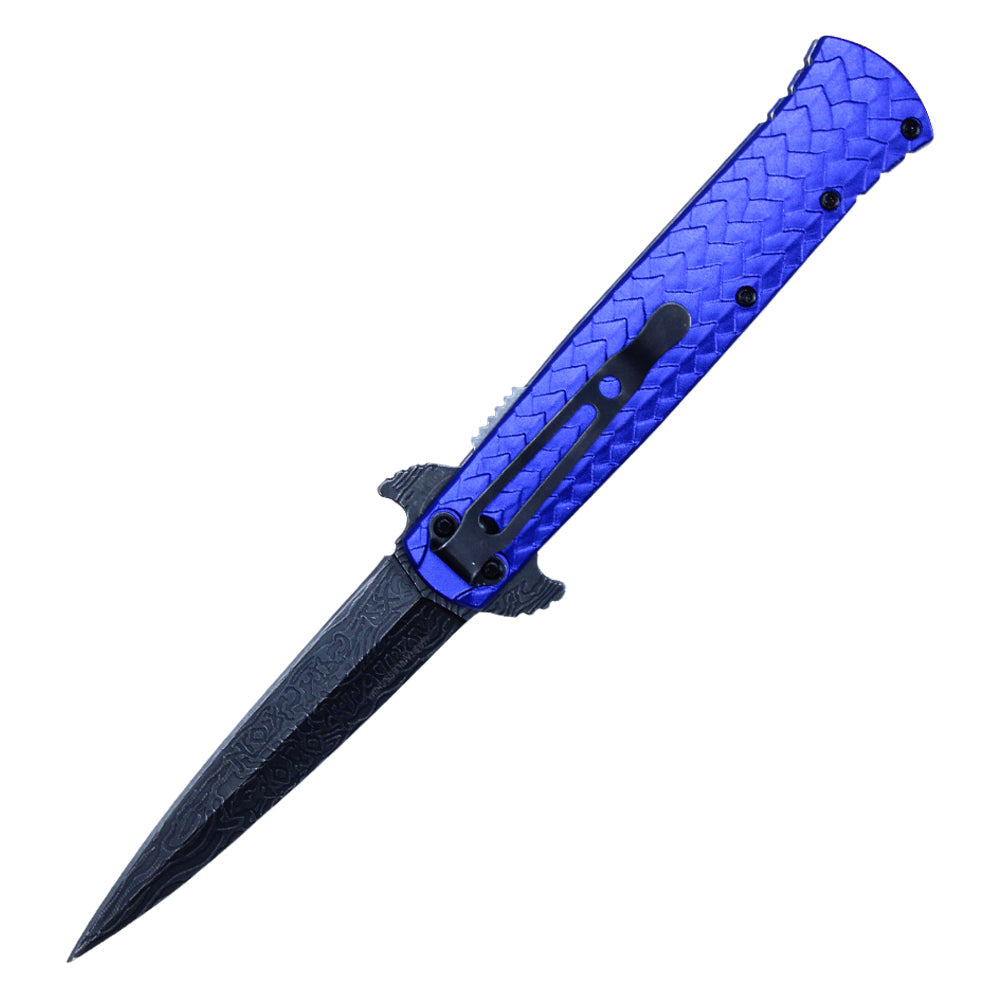 Blue Dragon Handle Pocket Knife