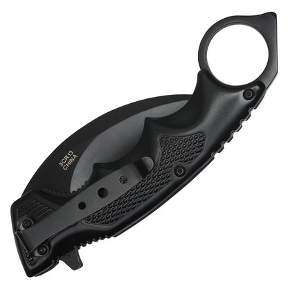 8.5" Black Pocket Karambit