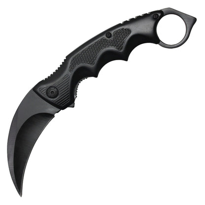 8.5" Black Pocket Karambit