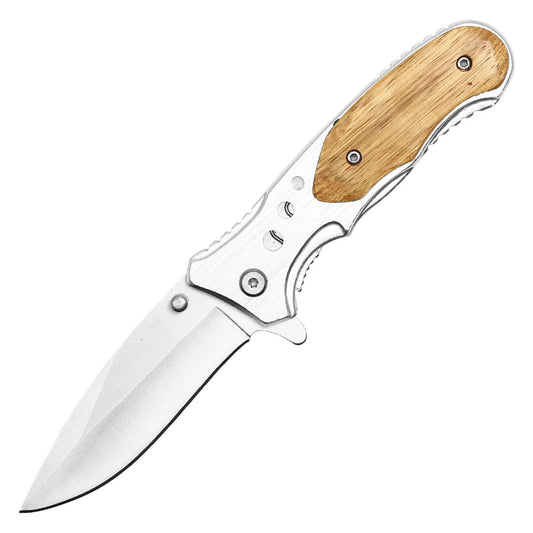 7.75" Light Wood Pocket Knife