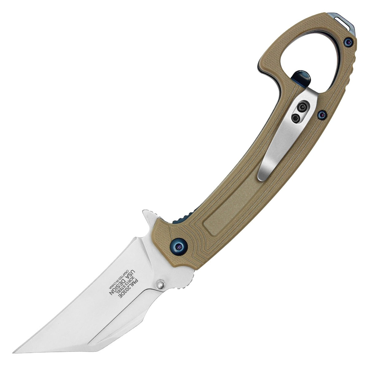 Desert Wharncliffe Pocket Knife