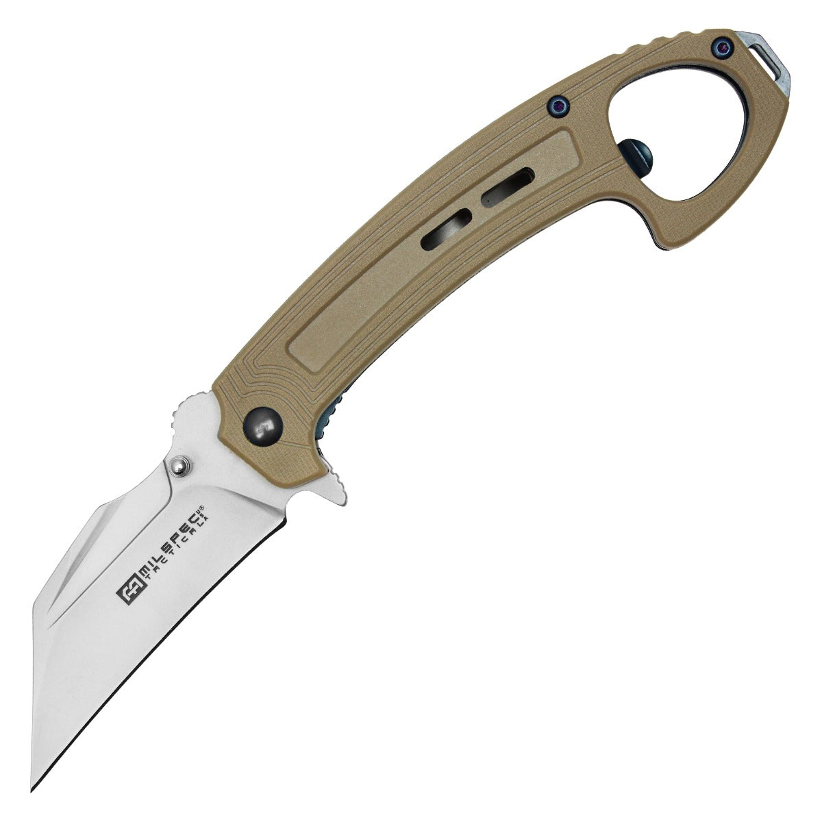 Desert Wharncliffe Pocket Knife