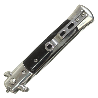 9" Automatic Switch Bottle Opener/ Screw Driver (Black)