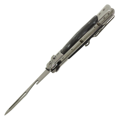 9" Automatic Switch Bottle Opener/ Screw Driver (Black)