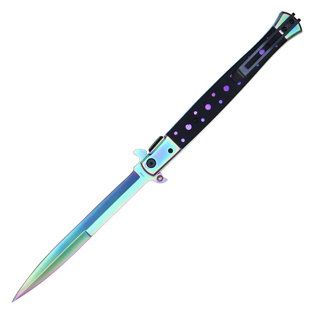 13" RAINBOW POCKET KNIFE