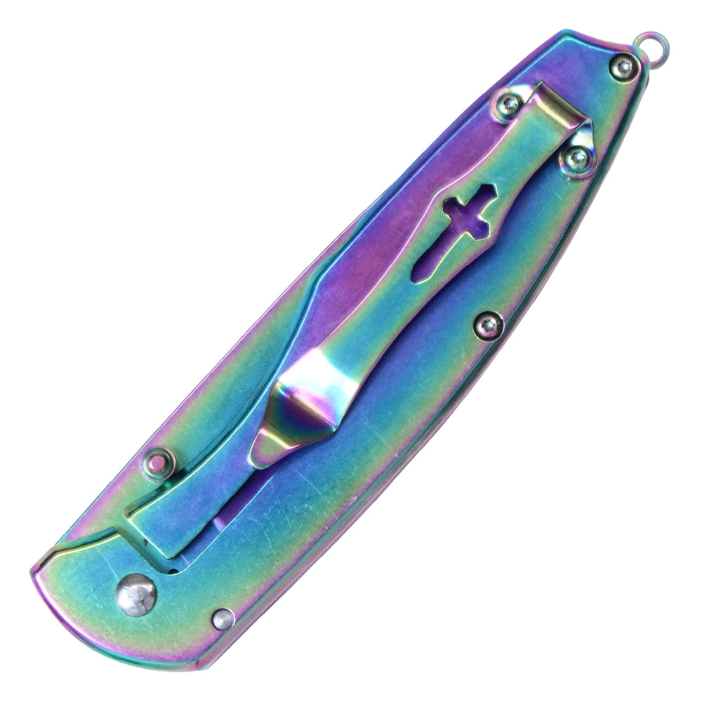 8” Unicorn Assisted Open Pocket Knife