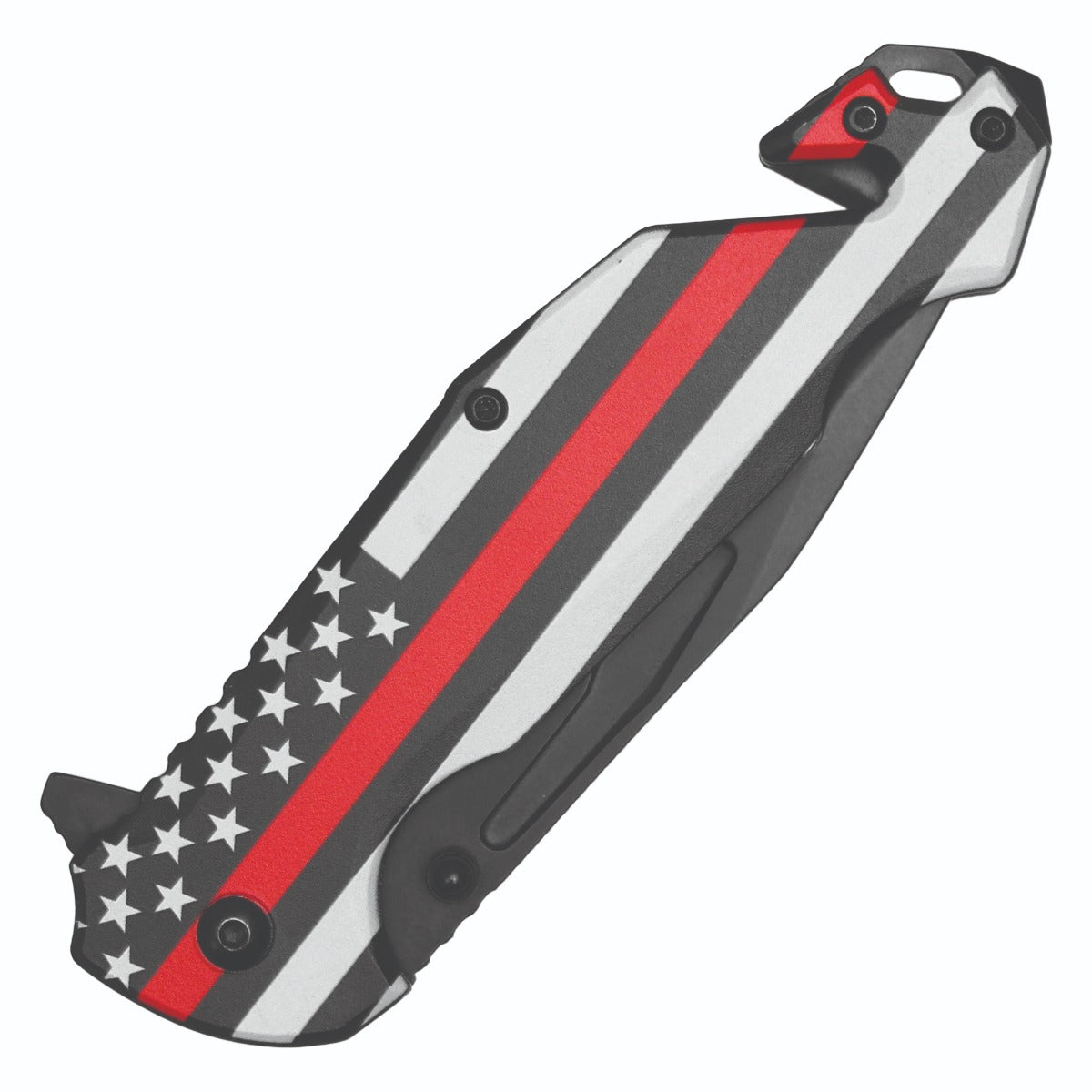 Wartech - 8.25" Thin Red Line | Spring Assisted Pocket Knife