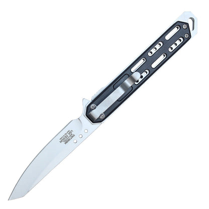 8.5" Spring Assisted Folding Knife (Black)