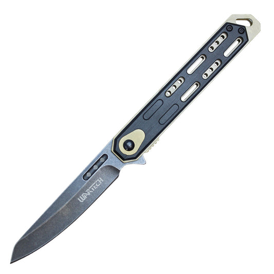 8.5" Spring Assisted Folding Knife (Stonewashed)