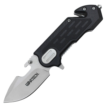 6" Black Pocket Knife