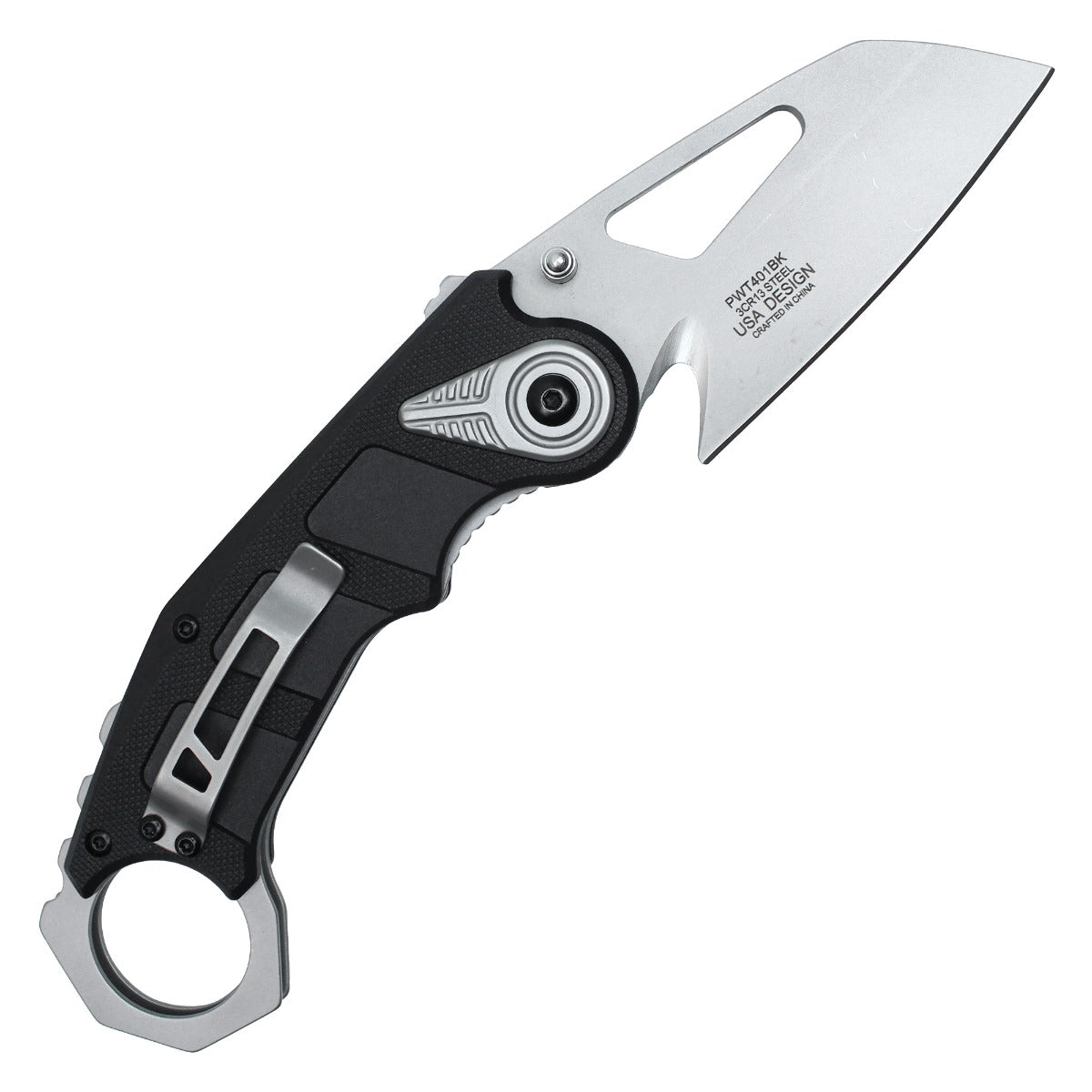 Black Pocket Knife