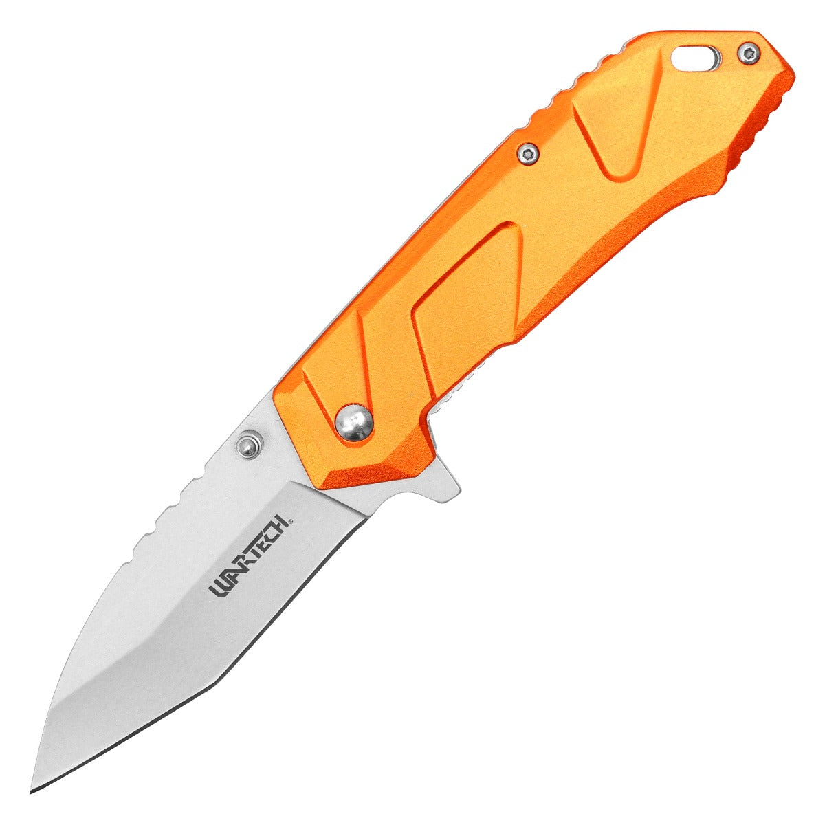 8" Orange Pocket Knife