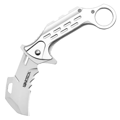 Chrome Pocket Karambit