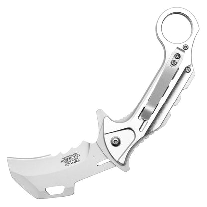 Chrome Pocket Karambit