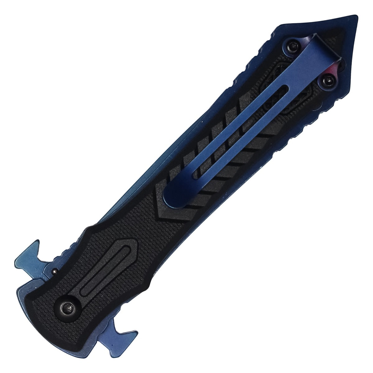Wartech - 8" Silver | Spring Assisted Pocket Dagger