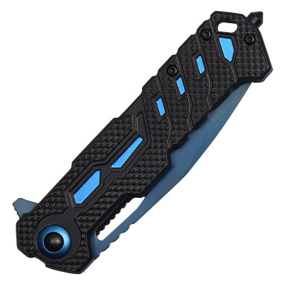 Blue Tactical Pocket Knife