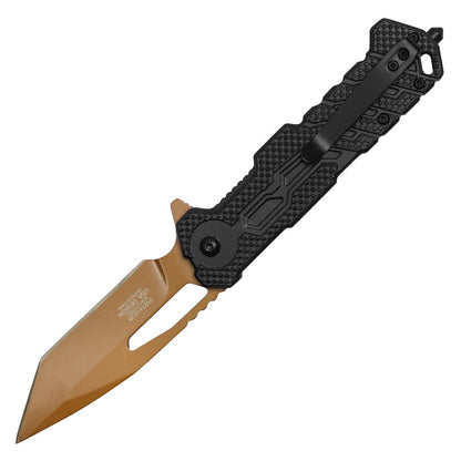 Orange Tactical Pocket Knife