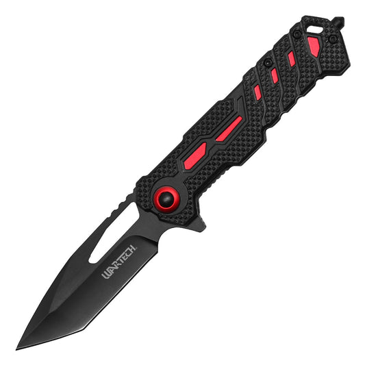 Red Tactical Pocket Knife