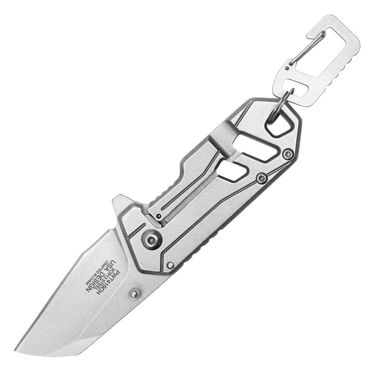 Silver Micro Pocket Knife