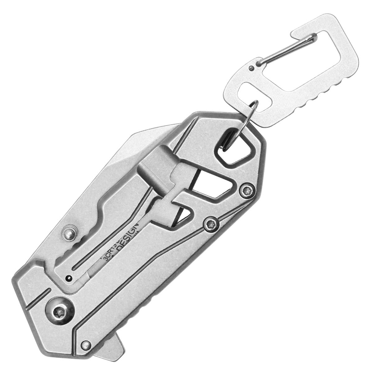 Silver Micro Pocket Knife