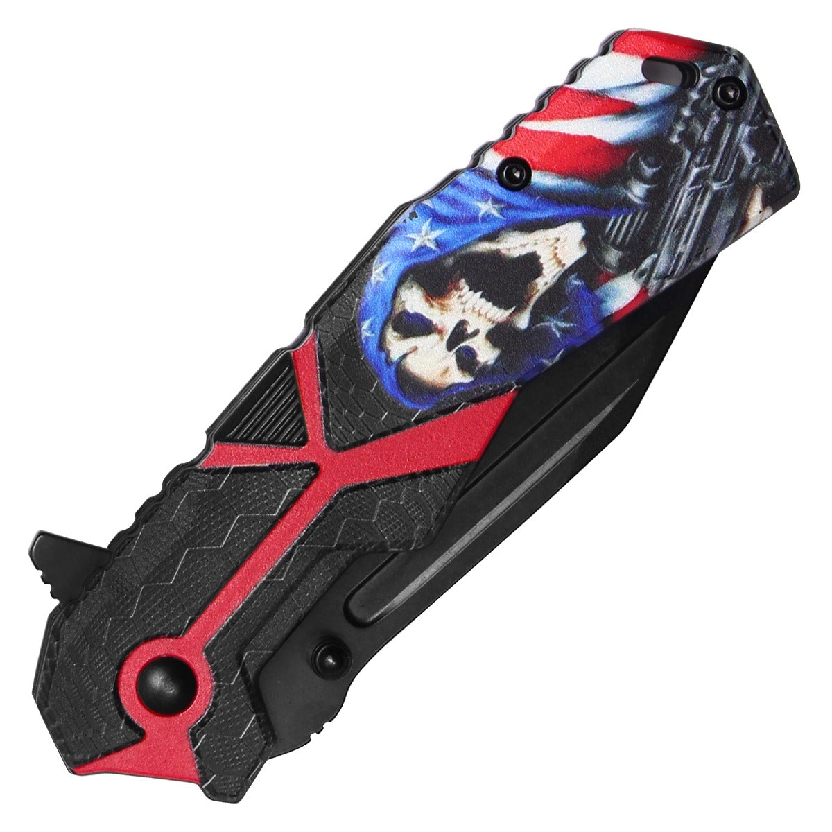 Red Reaper Pocket Knife