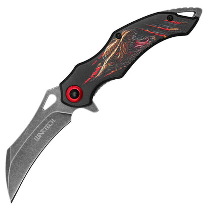 Red Dragon Pocket Knife