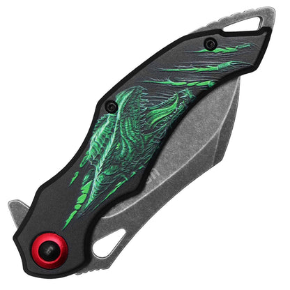 Green Dragon Pocket Knife