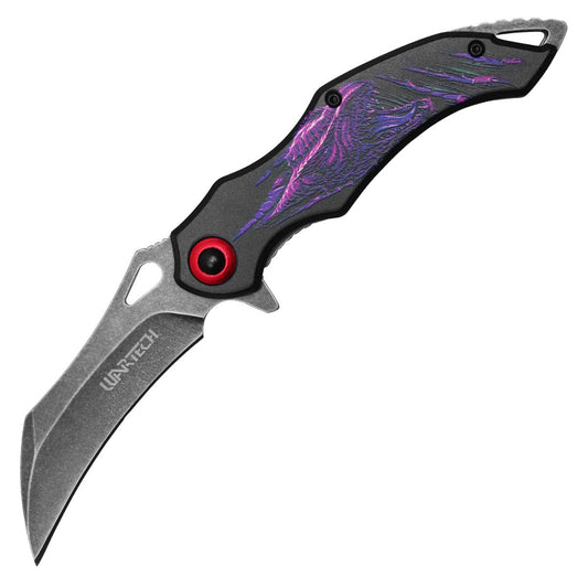 Purple Dragon Pocket Knife