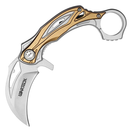 Wartech - 6" Desert | Spring Assisted Pocket Karambit