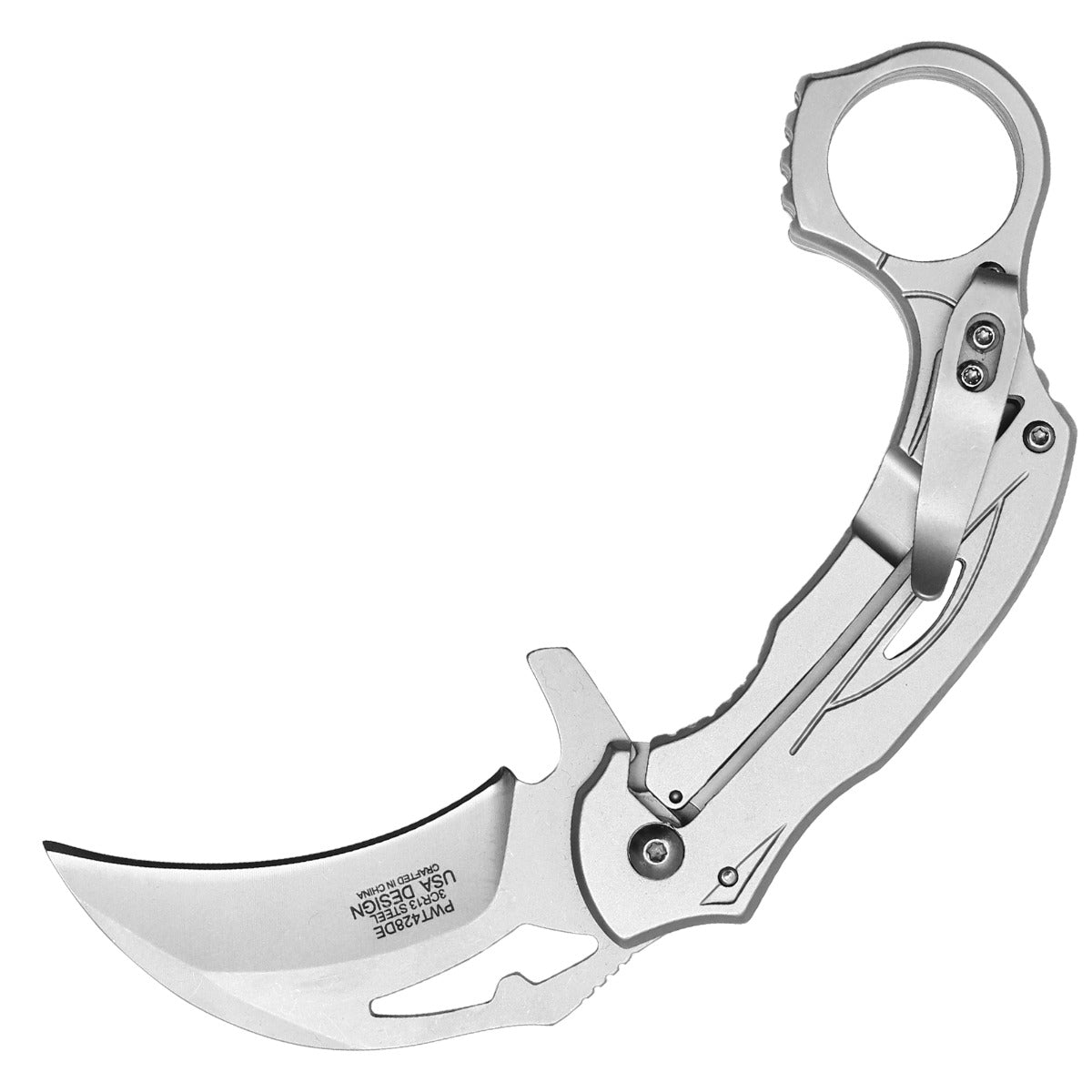 Wartech - 6" Desert | Spring Assisted Pocket Karambit
