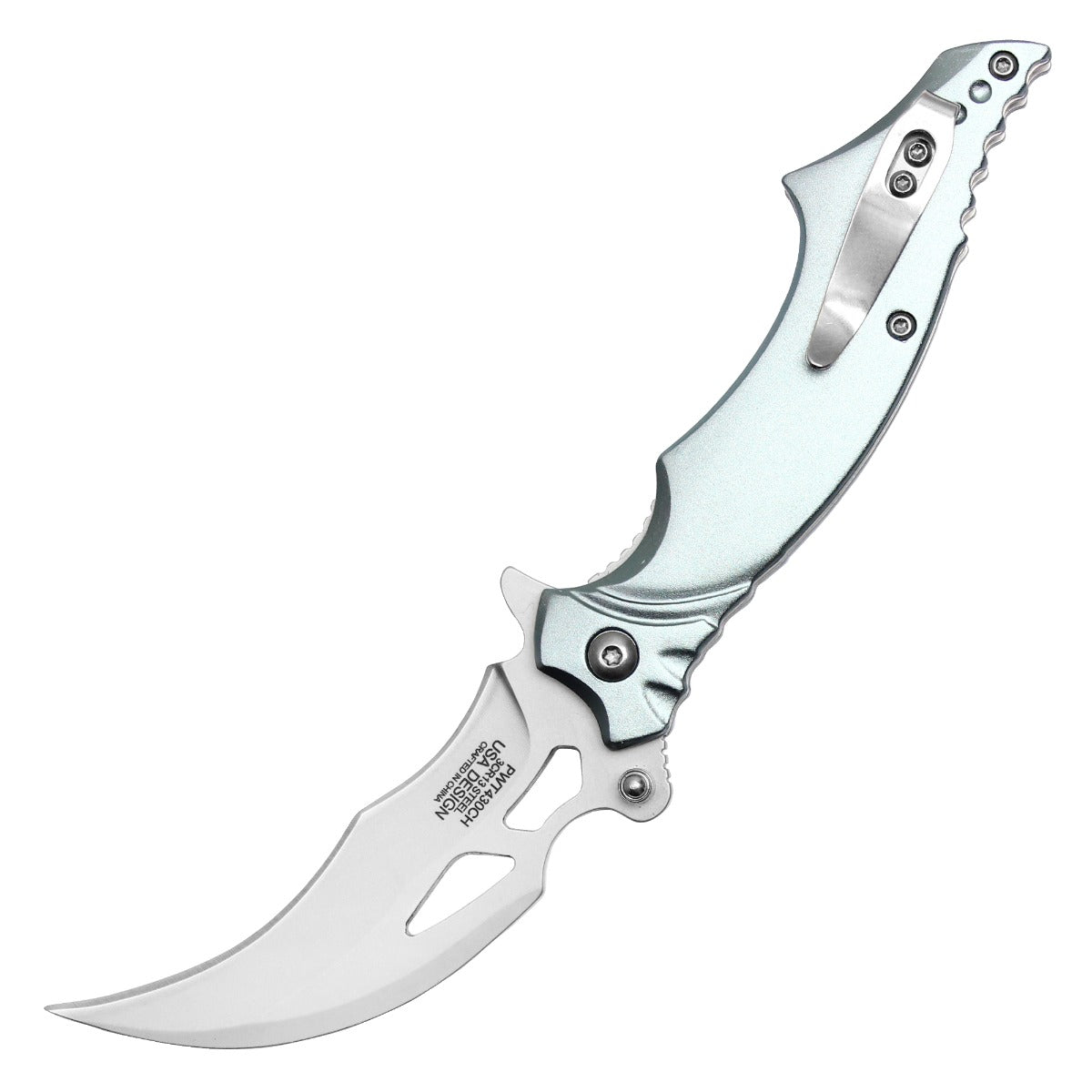 Silver Dragon Pocket Knife