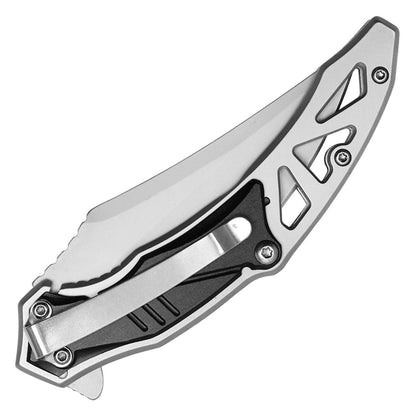 Black Trailing Point Pocket Knife