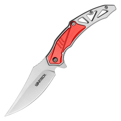 Red Trailing Point Pocket Knife