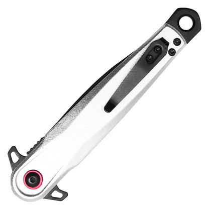 Wartech - 8.5" Chrome | Spring Assisted Pocket Dagger