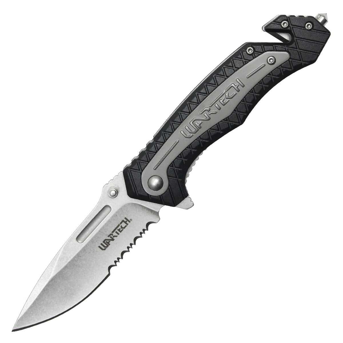 8" Wartech Gray Pocket Knife