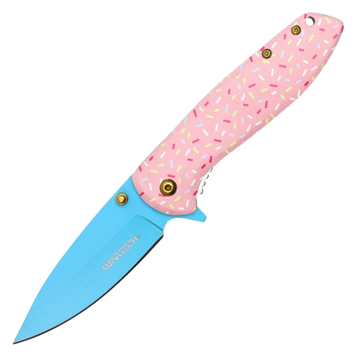 Wartech / Sweet Treats - 7.5" Frosted Donut Pocket Knife