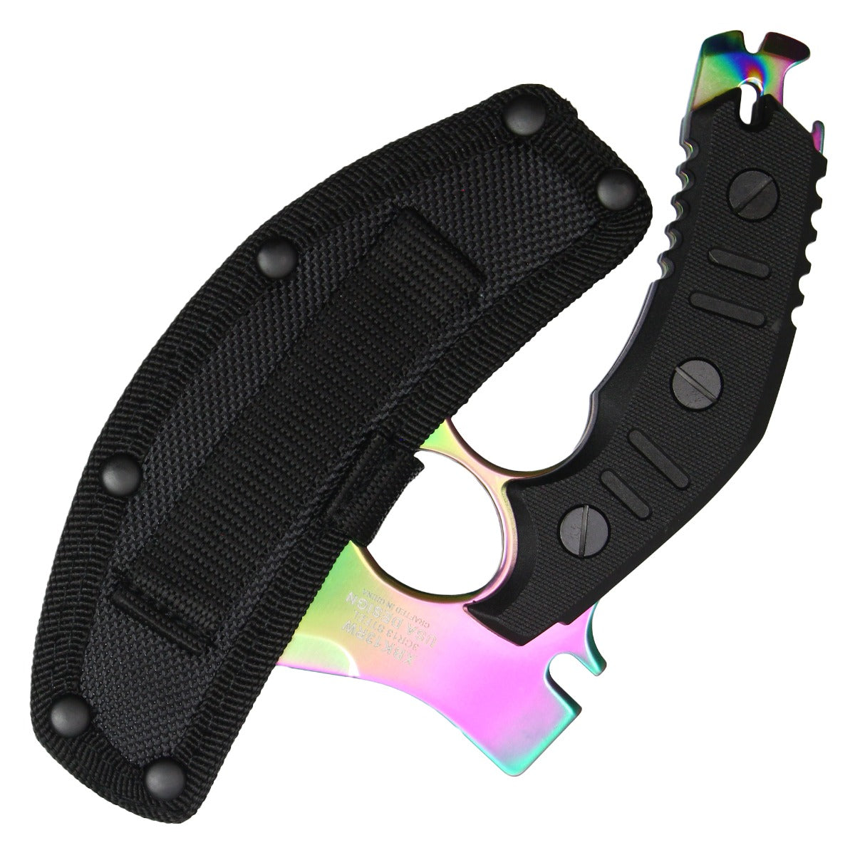 Buckshot 7" Rainbow Mini Hunting Axe