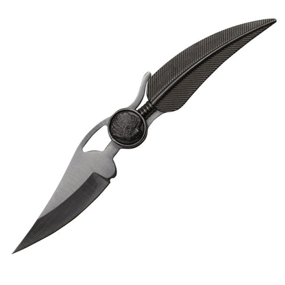 5" Miniature Feather Knife w/ Chief Emblem